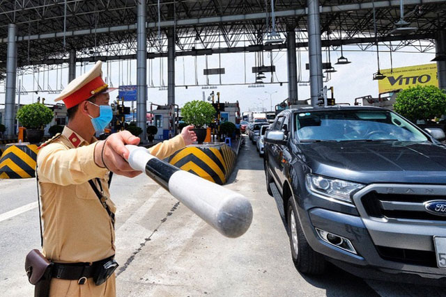 Hà Nội dừng kiểm tra người tại các chốt cửa ngõ