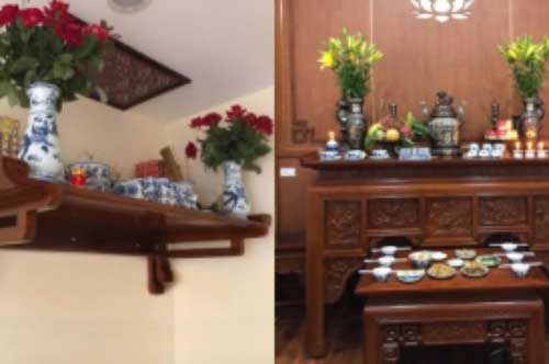 Bàn thờ là nơi quan trọng trong nhà, không đặt ở 2 vị trí đại kỵ
