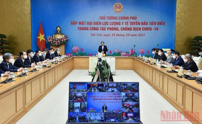 Đảng, Nhà nước và nhân dân luôn ghi nhận những cống hiến, hy sinh của đội ngũ y, bác sĩ chống dịch