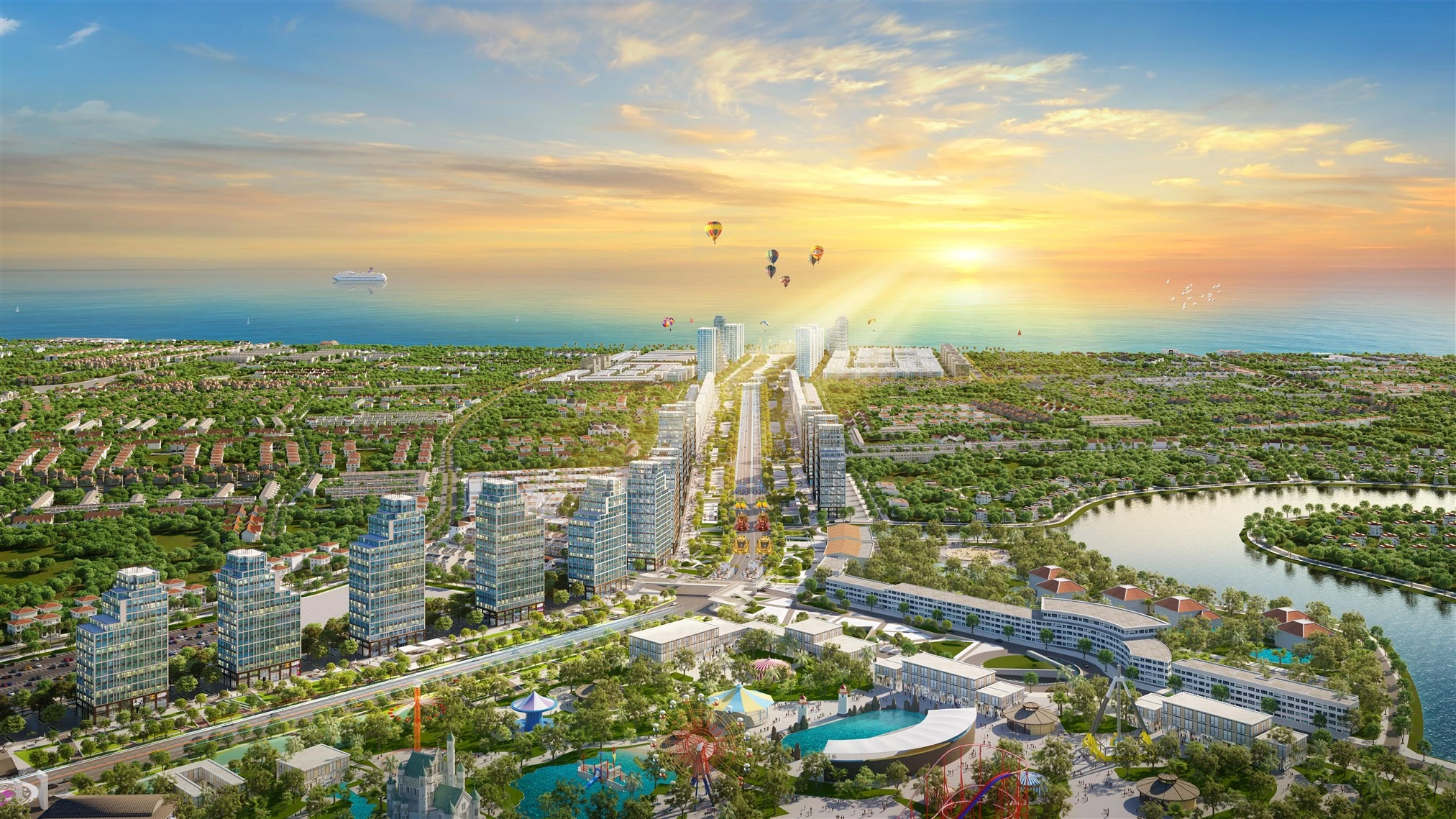 Quảng trường biển và trục đại lộ trung tâm sẽ nâng tầm du lịch – thương mại tại Sầm Sơn