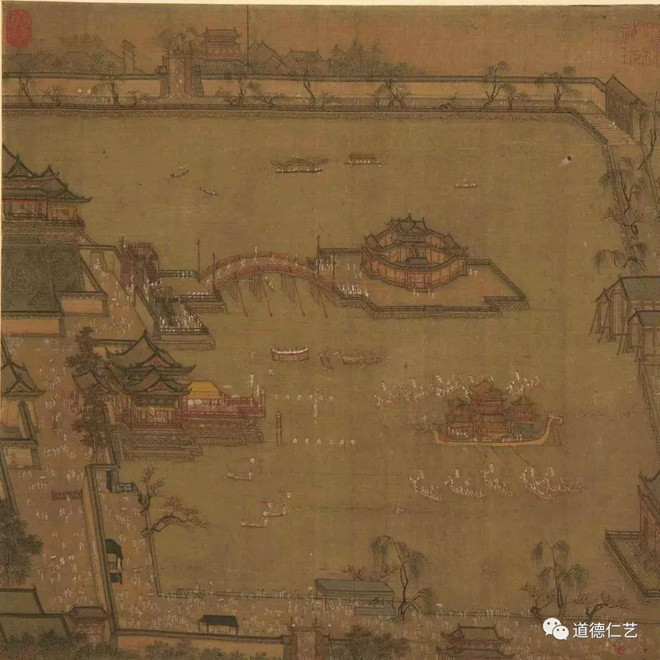 Phóng to 10 lần góc phải của bức tranh cổ, chuyên gia Trung Quốc sửng sốt: Cổ nhân đi trước châu Âu cả 400 năm?