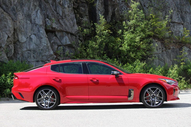 10. Kia Stinger GT.