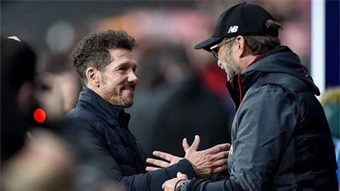 Klopp cà khịa, Simone phớt lờ trước đại chiến Atletico vs Liverpool