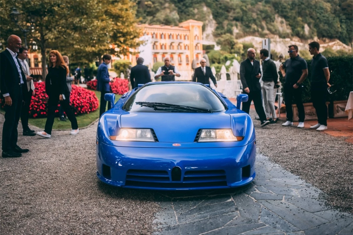 Bên cạnh Centodieci, chiếc Bugatti đặc biệt thứ hai có mặt tại sự kiện là chiếc EB110 SuperSport. Năm nay, chiếc hypercar này sẽ bước qua tuổi 30.