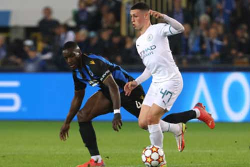 Man City thắng đậm Club Brugge trên sân khách: Foden khiến Pep 'đau đầu'