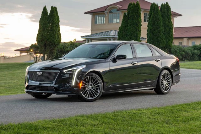 7. Cadillac CT6-V.