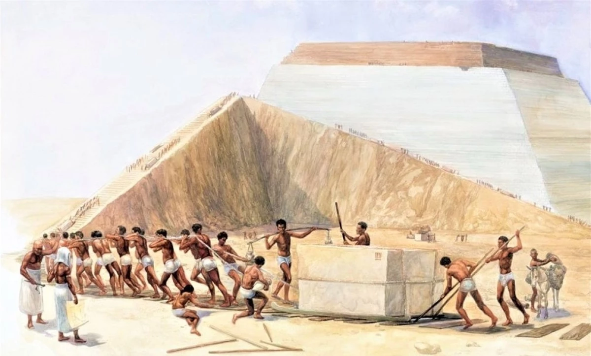 Phát hiện mới nhất cho thấy, kim tự tháp không phải do người nô lệ xây dựng. Nguồn: Historyofyesterday
