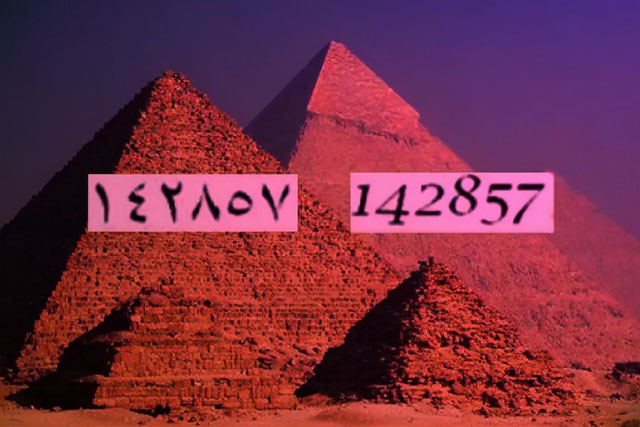 Dãy số 142857 của kim tự tháp Ai Cập được mệnh danh là con số kỳ lạ nhất trên thế giới – Vì sao?