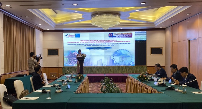 Khởi động diễn đàn cấp cao Việt Nam – Singapore chia sẻ giải pháp quản trị doanh nghiệp năng lượng  