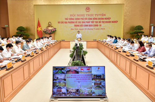 Chính phủ luôn đồng hành, hỗ trợ doanh nghiệp và người dân