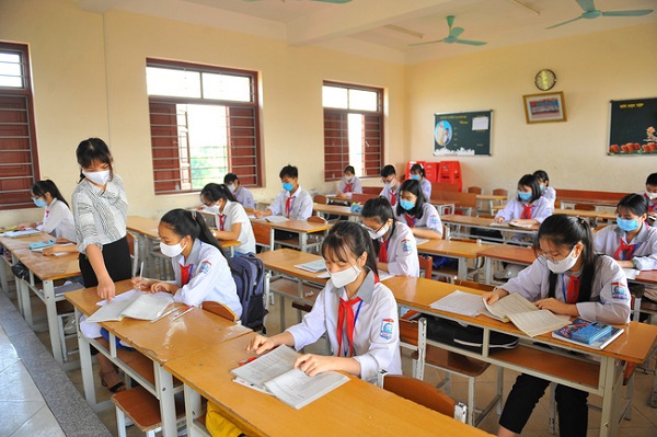 Bộ GD-ĐT yêu cầu phải ôn tập, bổ sung kiến thức trước khi kiểm tra đánh giá định kỳ khi học sinh trở lại trường.