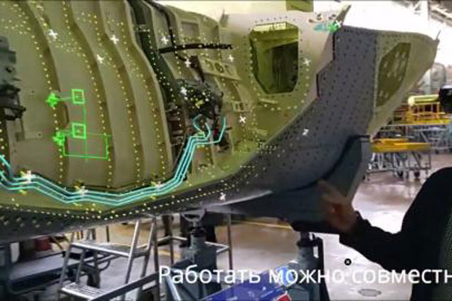 Kính thực tế tăng cường Nga nhận hình ảnh từ UAV