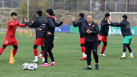Tiết lộ lý do U23 Việt Nam tập huấn ở nơi khô ráo nhưng thi đấu ở nơi lạnh lẽo