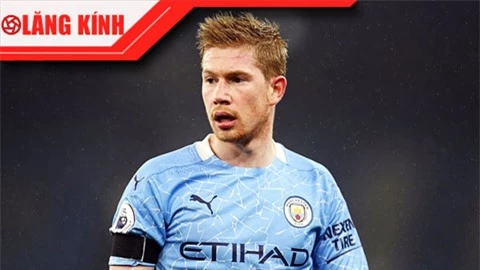 Điểm yếu của Kevin De Bruyne