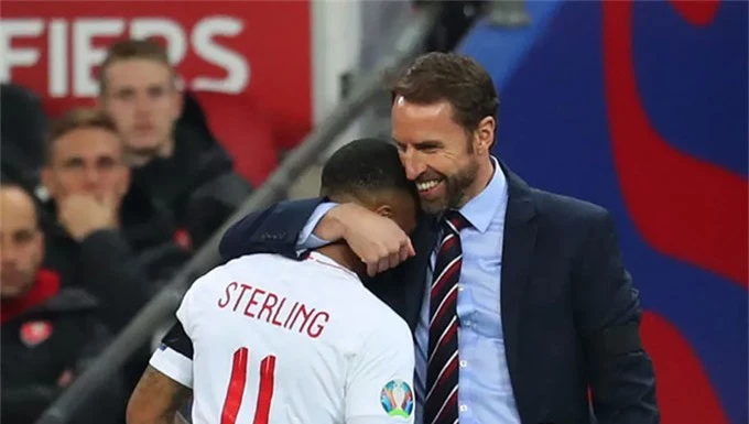 Sterling là học trò cưng của HLV Southgate ở ĐT Anh