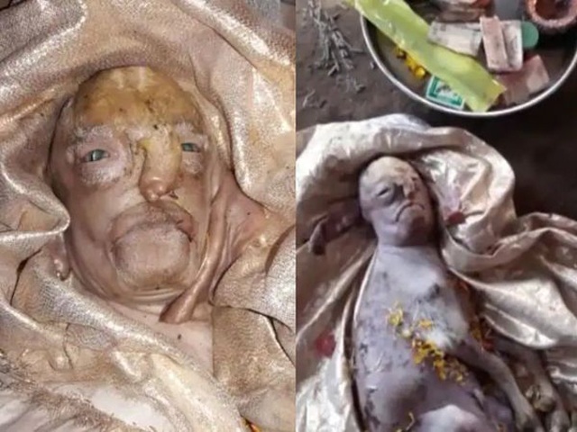 Kỳ lạ dê đột biến sinh ra với khuôn mặt giống hệt người