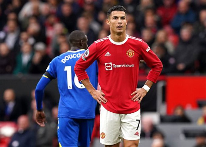 Ronaldo vẫn luôn thấy bực mình mỗi khi đội nhà không giành chiến thắng như khi MU bị Everton cầm hòa