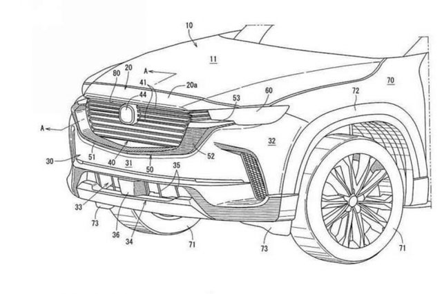 Mazda CX-50 lộ ảnh hồ sơ bằng sáng chế