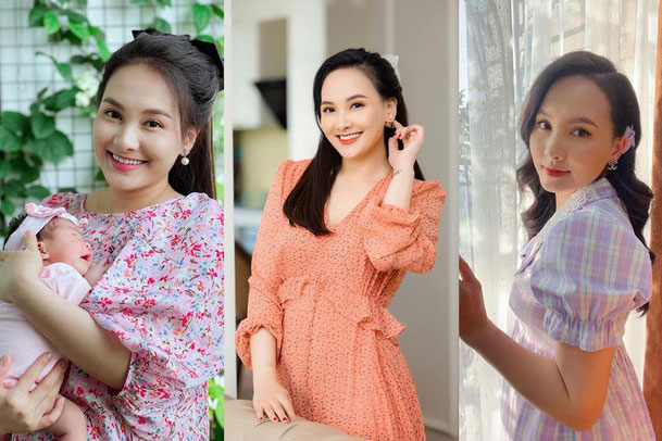 Nhan sắc thay đổi của Bảo Thanh từ sau sinh con gái