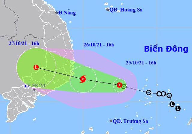 Tin áp thấp nhiệt đới khẩn cấp và các chỉ đạo ứng phó