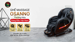 Osanno giới thiệu ghế massage cao cấp nhất của hãng: OS-3000