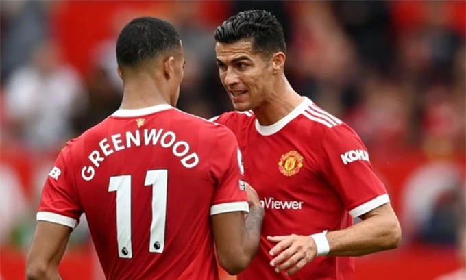 Greenwood và Ronaldo đang có vấn đề với nhau