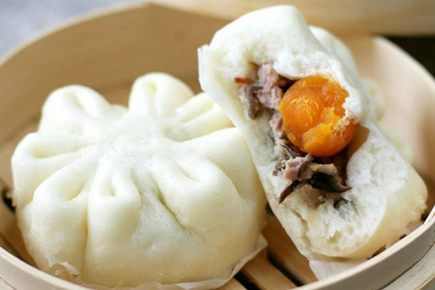 Làm bánh bao nhân thịt, bánh bao sữa chỉ với 4 bước, rất đơn giản ai cũng làm được