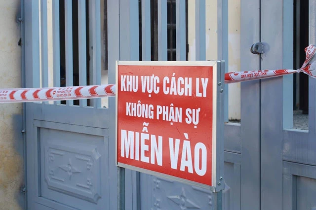 Huyện Quốc Oai phong toả nhiều địa điểm.