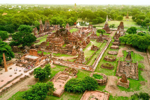 Cố đô bình yên và cổ kính của Thái Lan