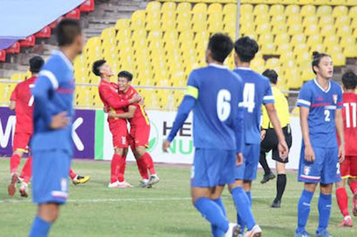 VFF thưởng U23 Việt Nam 300 triệu đồng sau trận thắng U23 Đài Bắc Trung Hoa