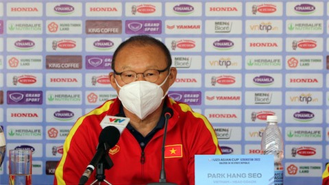 HLV Park Hang Seo không hài lòng về lối chơi của U23 Việt Nam