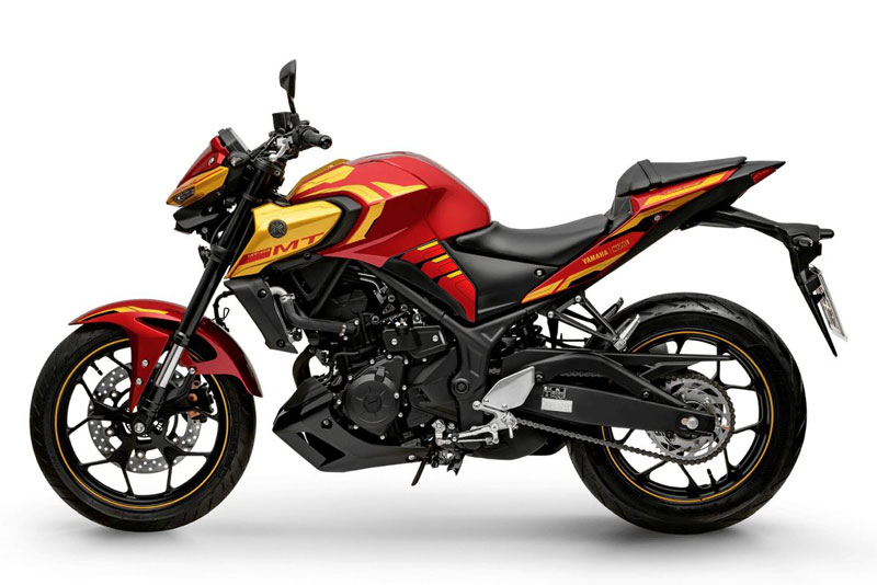 Ngắm Yamaha MT-03 Iron Man 2022, giá 115,8 triệu đồng