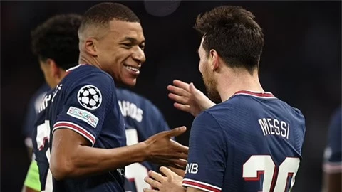 Messi và Mbppe bỏ tập, nguy cơ vắng mặt ở đại chiến Lille và RB Leipzig