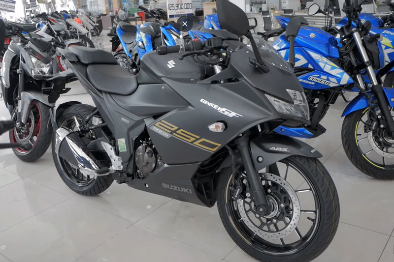‘Soi’ Suzuki Gixxer SF 250 giá 125,9 triệu tại Việt Nam