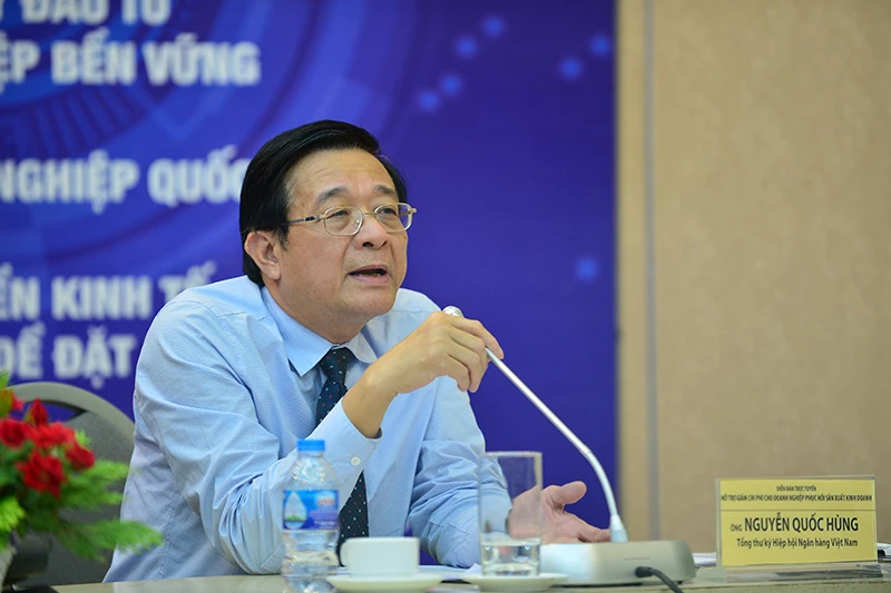 Ông Nguyễn Quốc Hùng, Tổng thư ký Hiệp hội Ngân hàng.