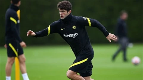 Pulisic trở lại tập luyện trước trận Chelsea gặp Newcastle