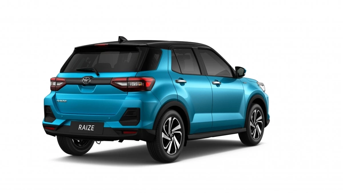 Thiết kế của Toyota Raize mang đến cho xe vẻ ngoài khỏe khoắn của một chiếc SUV.