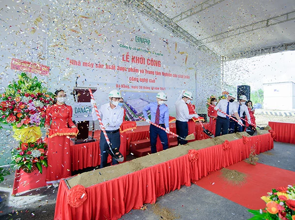 Danapha khởi công nhà máy sản xuất và Trung tâm Nghiên cứu phát triển dược phẩm tại Khu Công nghệ cao Đà Nẵng