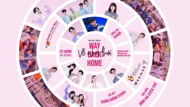 20 nghệ sĩ góp giọng trong ca khúc "Way Back Home".
