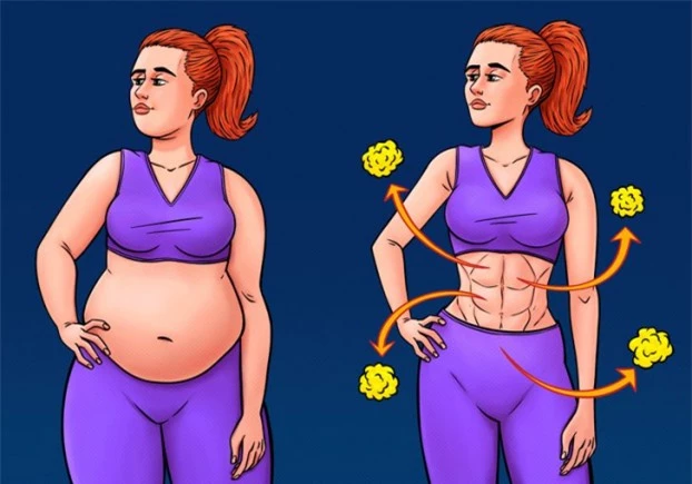 Điều gì đã xảy ra với mỡ khi chúng ta giảm cân? 3