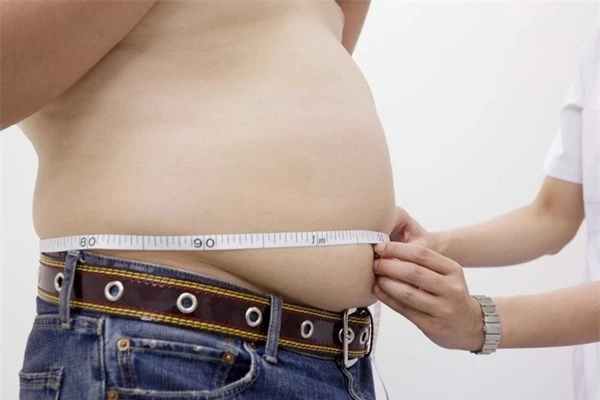 Nguy cơ mắc bệnh ngày càng tăng cao khi bị béo bụng