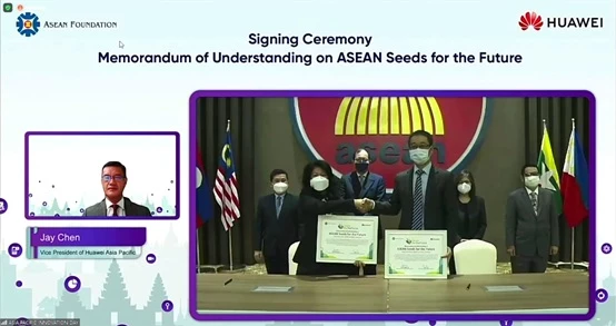 Quỹ ASEAN và Huawei đã ký kết Biên bản ghi nhớ về nỗ lực chung cùng rút ngắn khoảng cách năng lực kỹ thuật số.