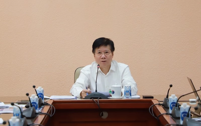 Thứ trưởng Bộ Y tế Trương Quốc Cường bị khởi tố bị can. Nguồn ảnh: CAND