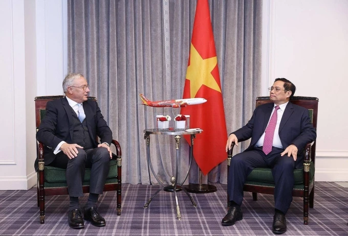 Thoả thuận ký kết trong khuôn khổ chuyến thăm Cộng hòa Pháp của Thủ tướng Chính phủ Phạm Minh Chính.