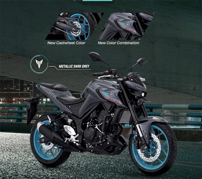 Yamaha MT-25 2022 ra mắt, nổi bật với cách phối màu thể thao 4