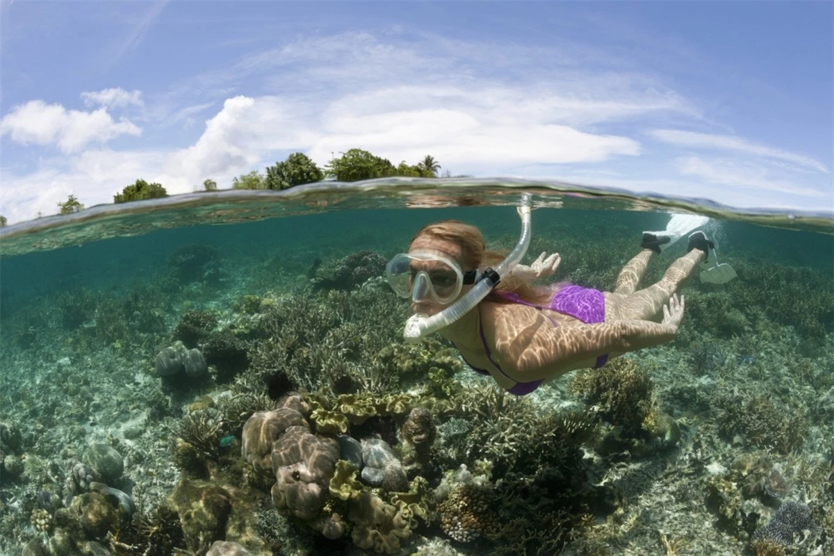 Lặn biển ở Quần đảo Solomon. Ảnh: Getty Images