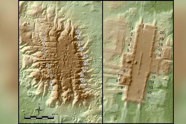 Trung tâm nghi lễ Mesoamerican cổ đại được phát hiện bằng máy ảnh viễn thám.