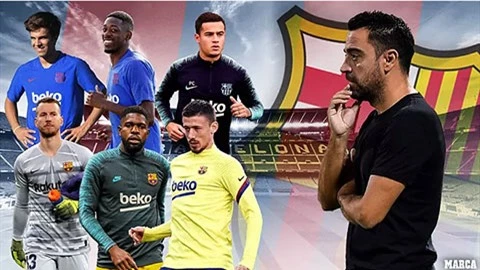 6 cầu thủ Barcelona có thể 'hồi sinh' nhờ Xavi