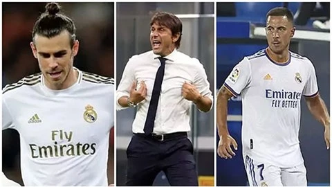 2 lý do Conte ưu tiên ký hợp đồng với Bale hơn Hazard