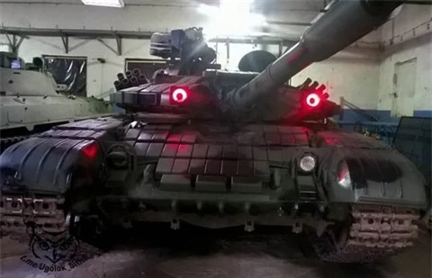 DPR trang bi 'mat do' cho xe tang T-64BV chien loi pham